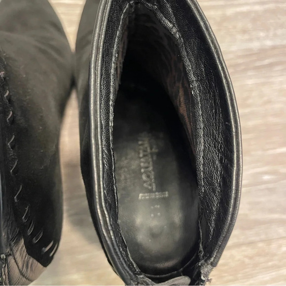 Aquatalia Marvin K Riley Suede Waterproof Ankle Heeled Boots Size 7.5 - Picture 9 of 16